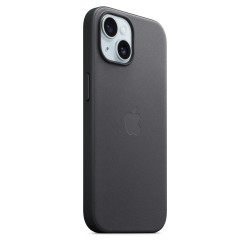 Чехол Apple iPhone 15 FineWoven Case with MagSafe Black (MT393)