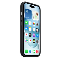 Чохол Apple iPhone 15 FineWoven Case with MagSafe Black (MT393)