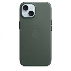 Чохол Apple iPhone 15 FineWoven Case with MagSafe Evergreen (MT3J3)