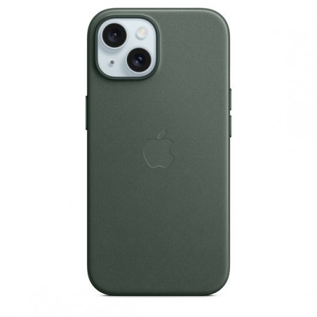 Чохол Apple iPhone 15 FineWoven Case with MagSafe Evergreen (MT3J3)