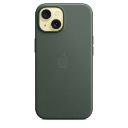 Чохол Apple iPhone 15 FineWoven Case with MagSafe Evergreen (MT3J3)