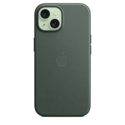 Чохол Apple iPhone 15 FineWoven Case with MagSafe Evergreen (MT3J3)