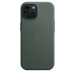 Чехол Apple iPhone 15 FineWoven Case with MagSafe Evergreen (MT3J3)