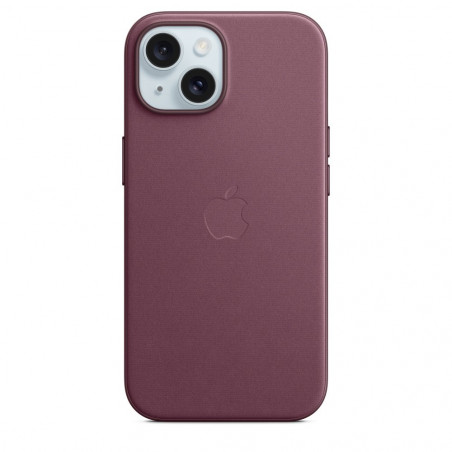Чохол Apple iPhone 15 FineWoven Case with MagSafe Mulberry (MT3E3)