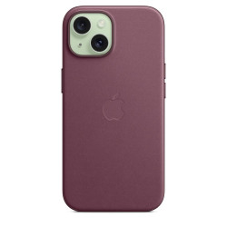 Чохол Apple iPhone 15 FineWoven Case with MagSafe Mulberry (MT3E3)