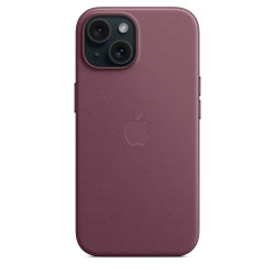 Чохол Apple iPhone 15 FineWoven Case with MagSafe Mulberry (MT3E3)