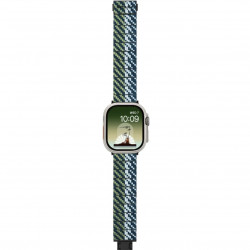 Ремінець Pitaka Dreamland Stairs Chroma Carbon Band для Apple Watch 49/45/44mm Blue/Cooper (AWB2305)