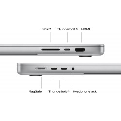 Apple MacBook Pro 16" M3 Max Сhip 36/1TB (MRW73) 2023 Silver