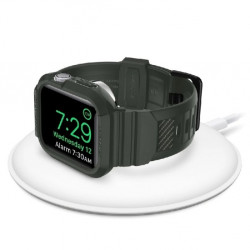 Чохол та ремінець Spigen Rugged Armor Pro 2 in 1 для Apple Watch 45mm/44mm Military Green (062CS26016)
