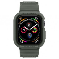 Чехол и ремешок Spigen Rugged Armor Pro 2 in 1 для Apple Watch 45mm/44mm Military Green (062CS26016)