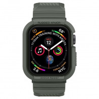 Чохол та ремінець Spigen Rugged Armor Pro 2 in 1 для Apple Watch 45mm/44mm Military Green (062CS26016)