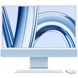 Apple iMac 24" 4.5К M3 Chip 8/256GB 8GPU 2023 Blue (MQRC3)