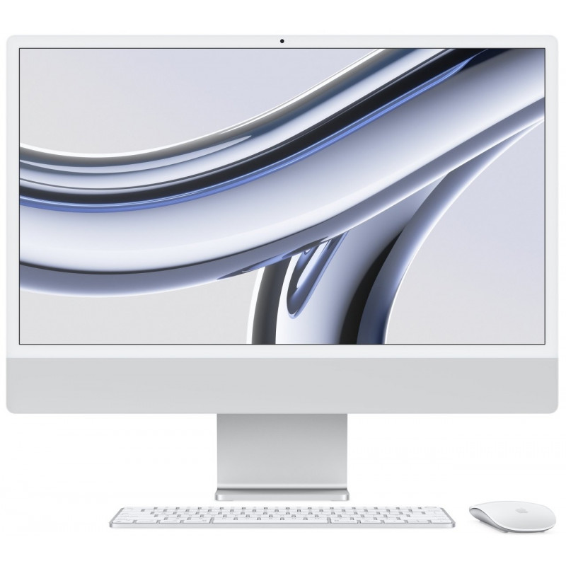 Apple iMac 24" 4.5К M3 Chip 8/256GB 8GPU 2023 Silver (MQR93) Apple iMac 24" 4.5К M3 Chip 8/256GB 8GPU 2023 Silver (MQR93)