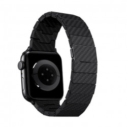 Ремешок Pitaka Modern Carbon Fiber Watch Band для Ap. Watch 49/45/44mm Black/Grey (AWB2304)
