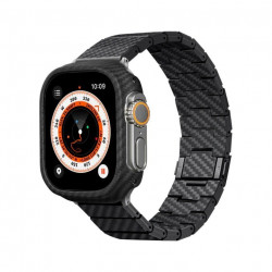 Ремінець Pitaka Modern Carbon Fiber Watch Band для Ap. Watch 49/45/44mm Black/Grey (AWB2304)