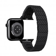 Ремінець Pitaka Modern Carbon Fiber Watch Band для Ap. Watch 49/45/44mm Black/Grey (AWB2304)