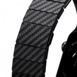 Ремешок Pitaka Modern Carbon Fiber Watch Band для Ap. Watch 49/45/44mm Black/Grey (AWB2304)