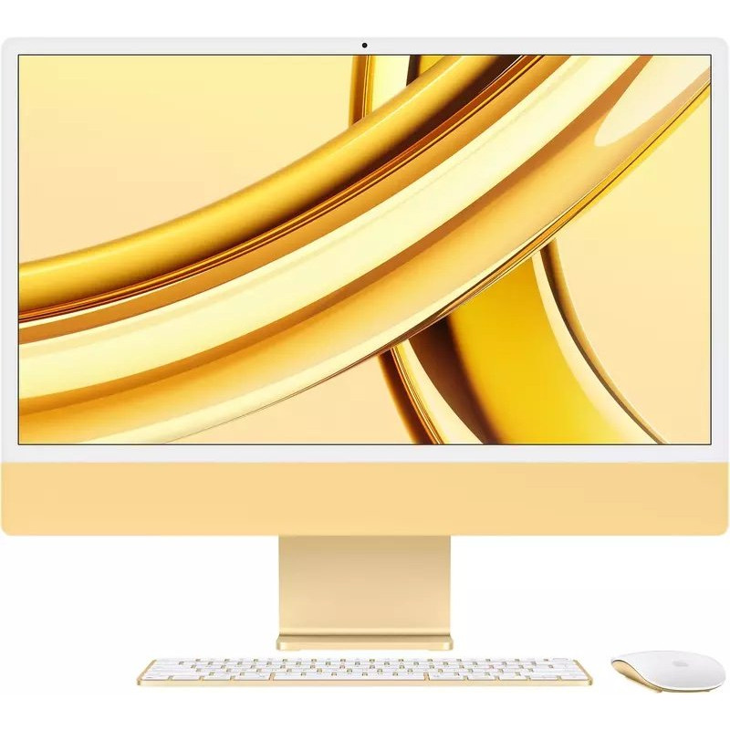 Apple iMac 24" 4.5К M3 Chip 8/256GB 10GPU 2023 Yellow (Z19F)