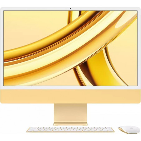 Apple iMac 24" 4.5К M3 Chip 8/256GB 10GPU 2023 Yellow (Z19F)