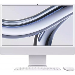 Apple iMac 24" 4.5К M3 Chip 8/512GB 10GPU 2023 Silver (MQRK3)