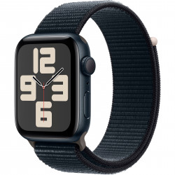 Apple Watch SE 2023 44mm (GPS) Midnight Aluminum Case with Midnight Sport Loop (MREA3)