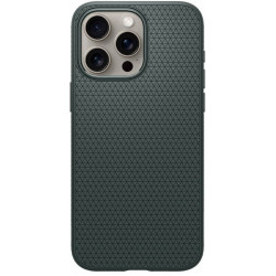 Чохол Spigen Liquid Air для iPhone 15 Pro Abyss Green (ACS06706)