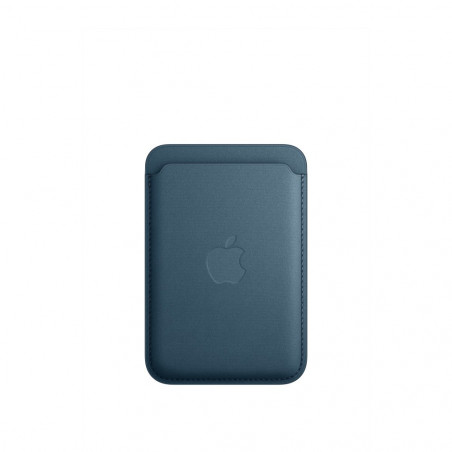 Чехол-бумажник Apple iPhone FineWoven Wallet with MagSafe Pacific Blue (MT263)