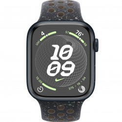 Apple Watch Series 9 45mm (GPS+LTE) Midnight Aluminum Case with Midnight Sky Nike Sport Band - Size S/M (MRQH3,MUV33)