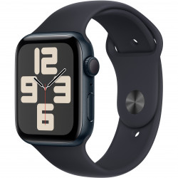 Apple Watch SE 2023 40mm (GPS) Midnight Aluminum Case with Midnight Sport Band - Size S/M (MR9X3)