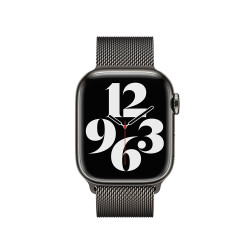 Сталевий ремінець Apple для Apple Watch 41mm Milanese Loop Graphite (MTJM3)