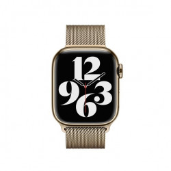 Стальной ремешок Apple для Apple Watch 41mm Milanese Loop Gold (MTJL3)