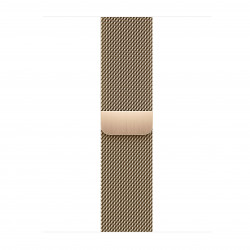 Apple Watch Series 9 41mm (GPS+LTE) Gold Stainless Steel Case with Gold Milanese Loop (MRJ73)