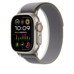 РемінецьTrail Loop для Apple Watch 49mm Green/Gray - M/L (MT603)
