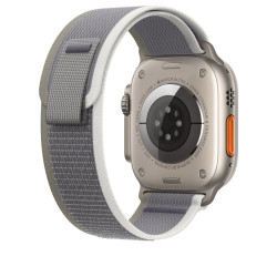 РемінецьTrail Loop для Apple Watch 49mm Green/Gray - M/L (MT603)