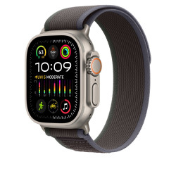РемінецьTrail Loop для Apple Watch 49mm Blue/Black - S/M (MT613)