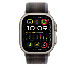 РемінецьTrail Loop для Apple Watch 49mm Blue/Black - S/M (MT613)