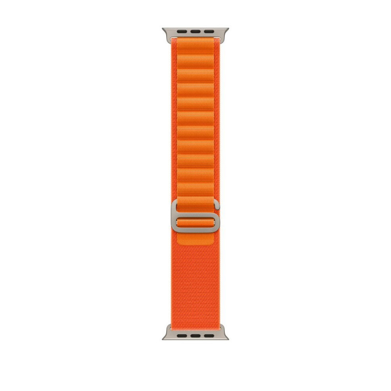 Ремінець Alpine Loop Band для Apple Watch 49mm Orange - Medium (MQE03)