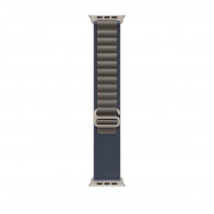 Ремінець Alpine Loop Band для Apple Watch 49mm Blue - Medium (MT5L3)
