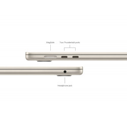 Apple MacBook Air 15" M3 Chip 8/512GB (MRYT3) 2024 Starlight