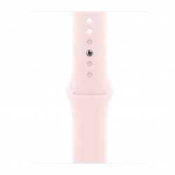 Apple Watch Series 9 41mm (GPS+LTE) Pink Aluminum Case with Light Pink Sport Band - Size M/L (MRJ03)