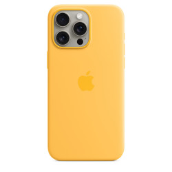 Чохол Apple iPhone 15 Pro Max Silicone Case with MagSafe Sunshine (MWNP3)