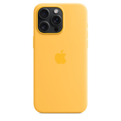 Чохол Apple iPhone 15 Pro Max Silicone Case with MagSafe Sunshine (MWNP3)