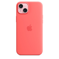 Чехол Apple iPhone 15 Plus Silicone Case with MagSafe Guava (MT163)