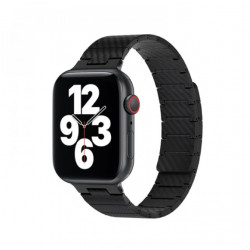 Ремінець WIWU Carbon Fiber Рattern Мagnetic для Apple Watch 42/44/45/49mm Black (Wi-WB009)