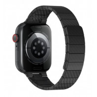 Ремінець WIWU Carbon Fiber Рattern Мagnetic для Apple Watch 42/44/45/49mm Black (Wi-WB009)
