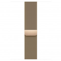 Apple Watch Series 9 45mm (GPS+LTE) Gold Stainless Steel Case with Gold Milanese Loop (MRMU3)