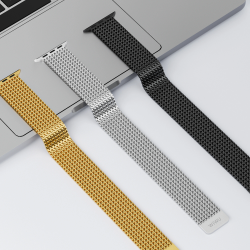 Ремінець WIWU Stainless Steel для Apple Watch 42/44/45/49 mm Silver (Wi-WB002)