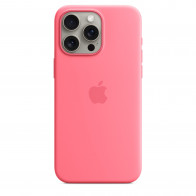 Чохол Apple iPhone 15 Pro Max Silicone Case with MagSafe Pink (MWNN3)
