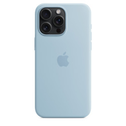 Чохол Apple iPhone 15 Pro Max Silicone Case with MagSafe Light Blue (MWNR3)