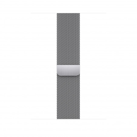 Сталевий ремінець Apple для Apple Watch 45mm Milanese Loop Silver (MTJR3)